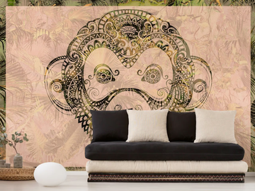 MONKEY PATTERN - Washable nonwoven wallpaper by Architects Paper - view 3